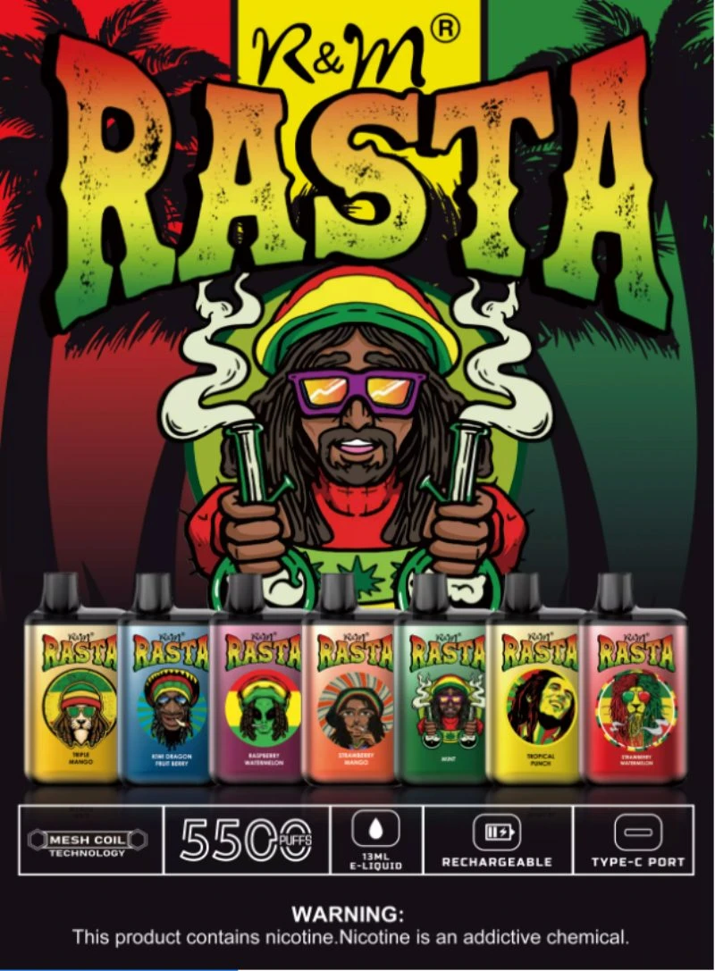 RM RASTA 5500 puffs