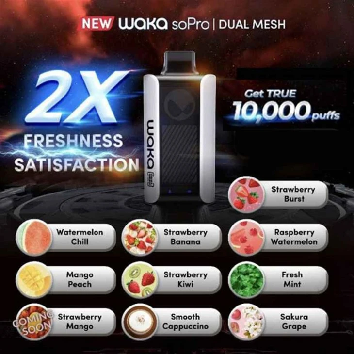 WAKA SoPro Dual Mesh 10000 WAKA SoPro Dual Mesh 10000