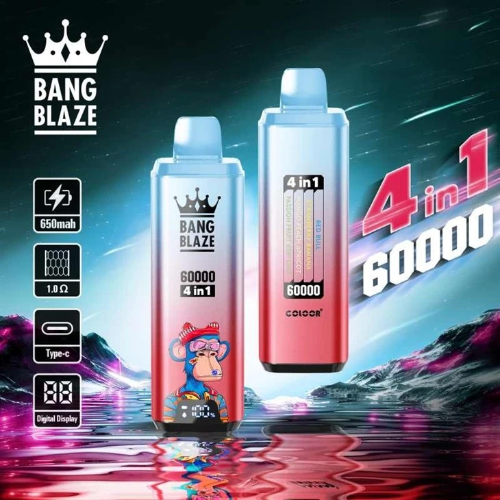 BANG BLAZE 60000 PUFFS 4 IN 1 FLAVOR VAPE