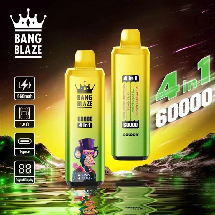 BANG BLAZE 60000 PUFFS 4 IN 1 FLAVOR VAPE