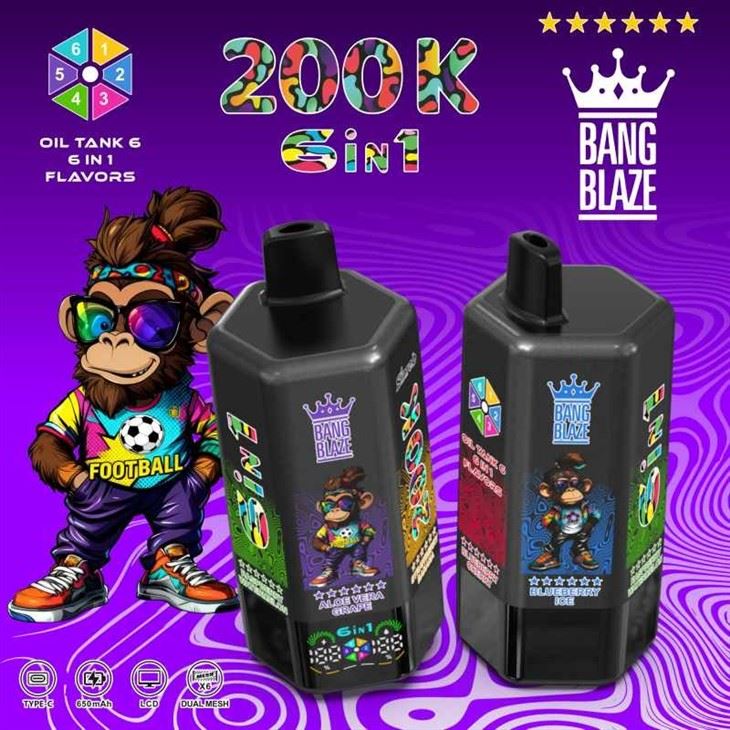 BANG BLAZE 6in1 200K high quality