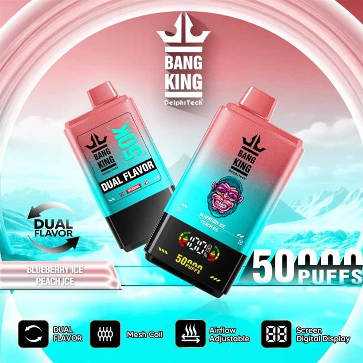 BANG KING 50K PUFFS DUAL FLAVOR BANG KING 50K PUFFS DUAL FLAVOR