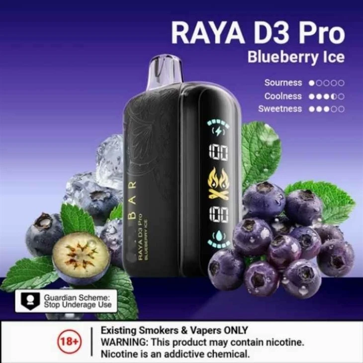 ELF BAR RAYA D3 PRO 8
