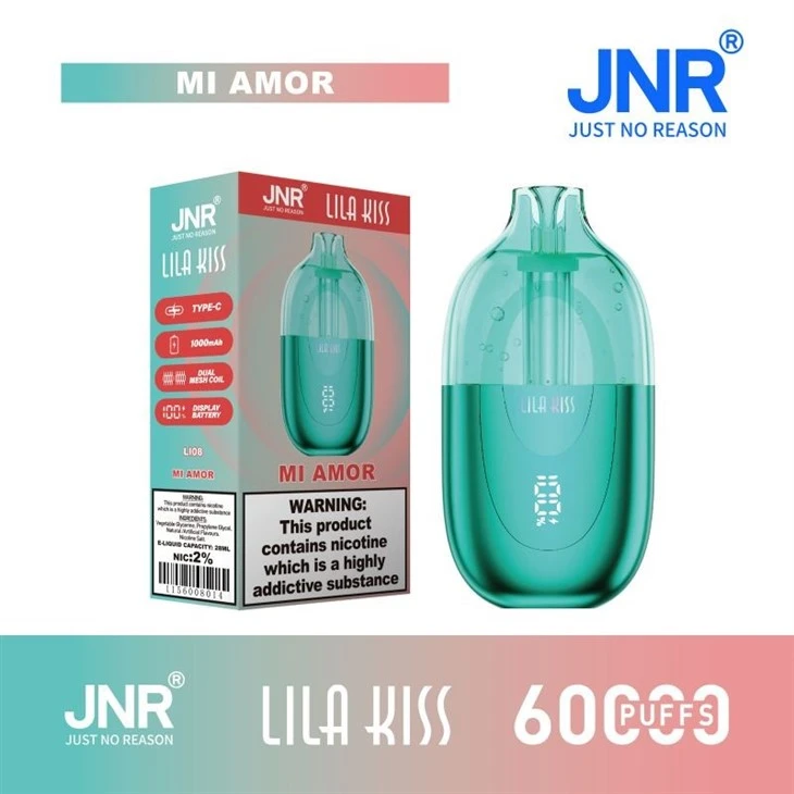 JNR Lira Kiss 60000 Puffs manufacturers JNR Lira Kiss 60000 Puffs manufacturers