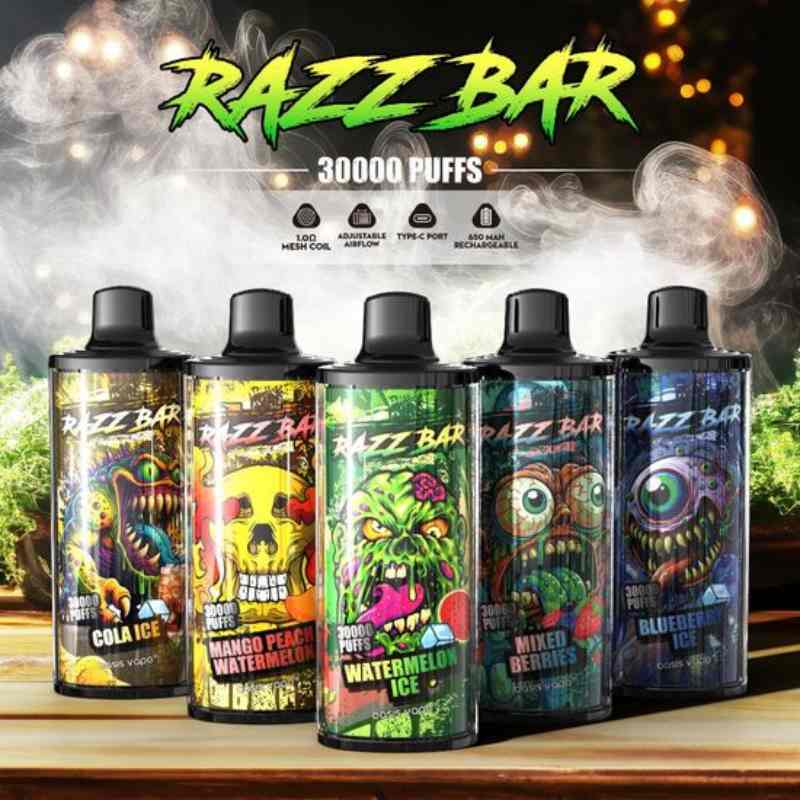 European-Warehouse-30000-Puffs-New-Razz-Bar-Nicotine-Salts-Wholesale-Good-Price-Factory-E-Cigarette-VapeRAZZ BAR 30000 European-Warehouse-30000-Puffs-New-Razz-Bar-Nicotine-Salts-Wholesale-Good-Price-Factory-E-Cigarette-VapeRAZZ BAR 30000