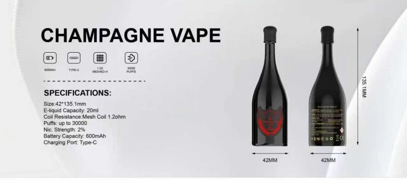champagne vape 30K 57 champagne vape 30K 57