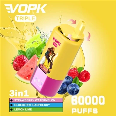 Vopk Triple 60000 Puffs Best drei Geschmack Vape Erlebnis