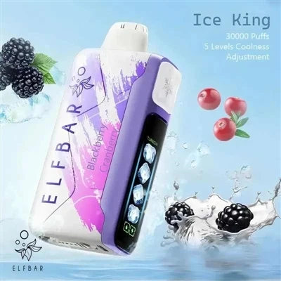 Super starkes eisiges Gefühl, Ice King empfiehlt: Elf Bar Ice King 30000