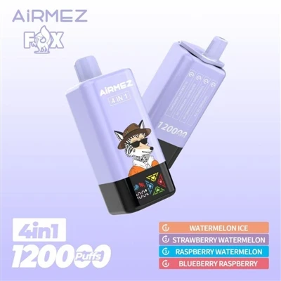 Airmez Fox 120000, derzeit das größte PUFFS-Produkt im europäischen Lager