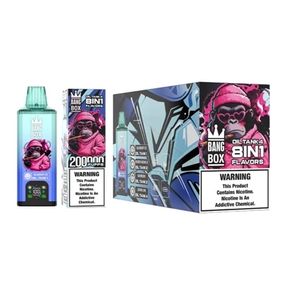 BANG BOX 200K Einweg-Vaporizer – die bevorzugte Wahl für hohe Kapazität, Wied...