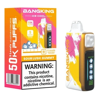 BANGKING ICE COOL 60K Elektronischer Einweg-Eisverdampfer mit hoher-Kapazität...