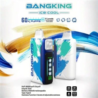 BANGKING ICE King COOL 60K: Entdecken Sie ein brandneues Erlebnis mit Einweg-...