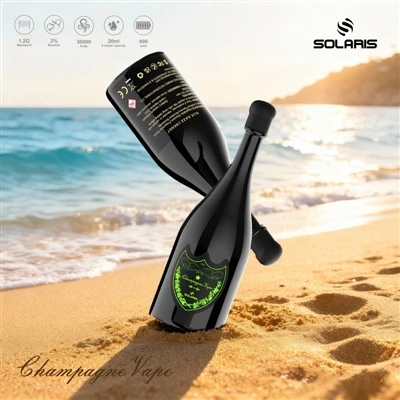 SOLARIS Champagne 30000 Züge 30K E-Zigarette: Wenn hohe Zugzahl auf Champagne...