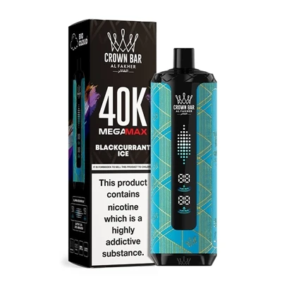 AL Fakher Crown Bar MegaMax 40K: Das ultimative Erlebnis bei Einweg-E-Zigaret...