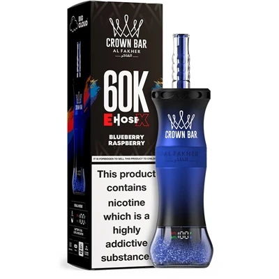 AL Fakher Crown Bar EHOSE X 60K: Das ultimative Erlebnis bei Einweg-E-Zigaret...