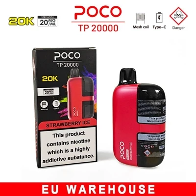 POCO 20000: Eine Einweg-E--Zigarette, die ein Gleichgewicht zwischen Haltbark...