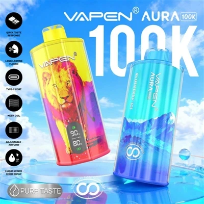 VAPEN AURA 100000: Wenn Einweg-E--Zigaretten in die Ära der „wirklich langleb...