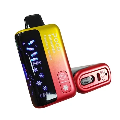 POCO SNOWMAN 70K PUFFS: Wie sich eine E--Zigarette erfolgreich in den Alltag ...