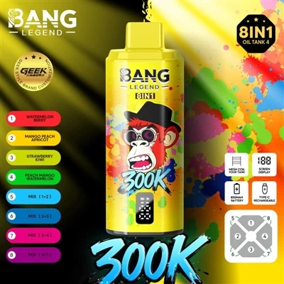 Bang Legend 300K: Ein Maßstab für eine neue Ära der E-Zigaretten