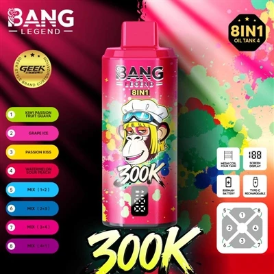 Bang Legend 300000: Schalten Sie ein neues E--Erlebnis frei und genießen Sie ...