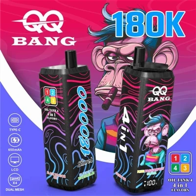 QQ BANG 180K – Der neue Trendsetter bei elektronischen Einwegzigaretten mit m...