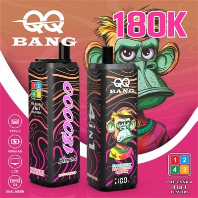 QQ BANG 4in1 180K: Ein Stick für vier Geschmacksrichtungen, damit Ihr Alltag ...