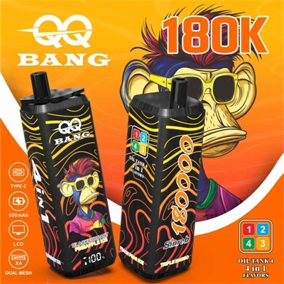 QQ BANG 180K 4in1: Eine Zigarette, vier Geschmacksrichtungen – eine tragbare ...
