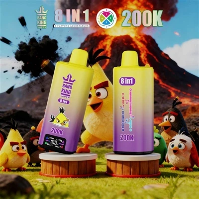 BANG KING VAPEN 8IN1 200K: Ein neues E--Erlebnis für trendige junge Leute