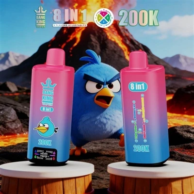 BANG KING VAPEN 8IN1 200K: Eine trendige elektronische Zigarettenrevolution f...