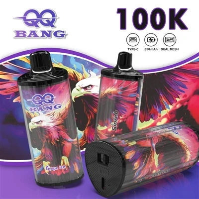 QQ BANG 100K Puffs: Wenn E--Zigaretten ernst werden, anstatt nur ihre technis...