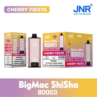 JNR Big Mac Shisha 80000: Das High-Dampf-Einweg-Vape-Erlebnis neu definiert