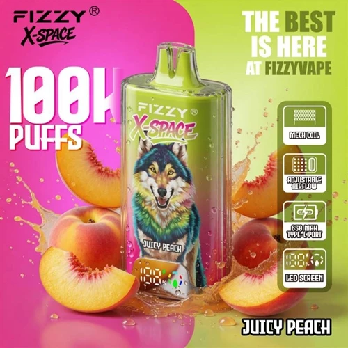 Fizzy X Space 100K: Beobachtungen zum Trend zu Einweg-Vaporizern mit hoher -K...