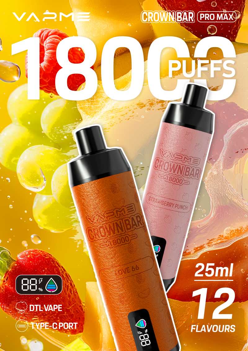 VAPME CROWN BAR 18000 8