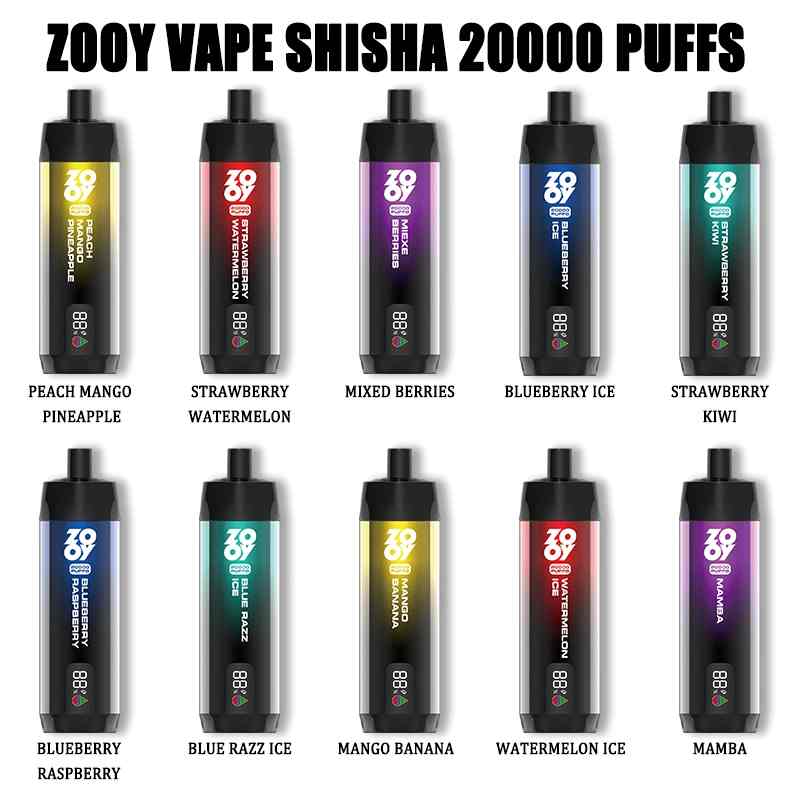 Foreign-Warehouse-Direct-Delivery-Type-C-Disposable-Zooy-Shisha-20000ZOOY VAPE SHISHA 20000