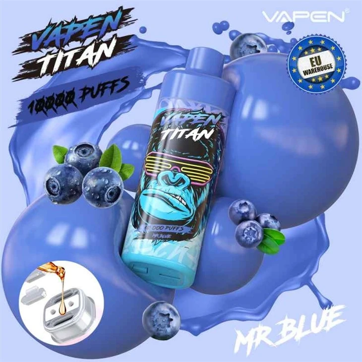 Mr Blue_VAPEN TITAN 10000