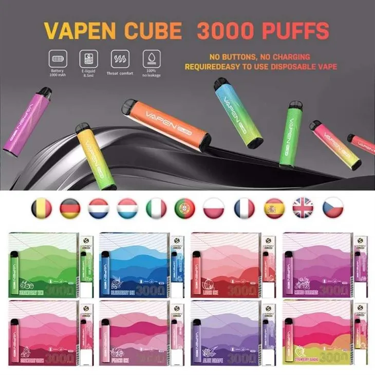 VAPEN CUBE 3000 6