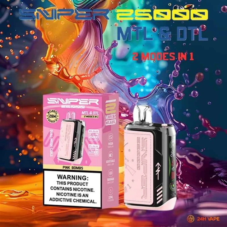 pink-bombs_VAPMOD SNIPER 25000 pink-bombs_VAPMOD SNIPER 25000