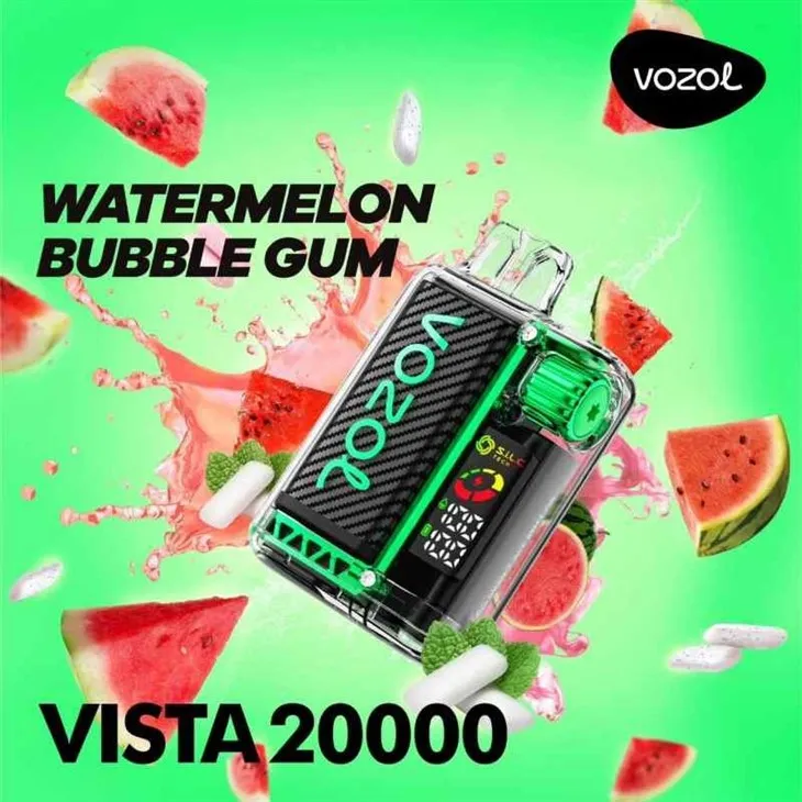 VOZOL-Vista-20000-Puffs-Disposable-Vape-Watermelon-Bubble-Gum