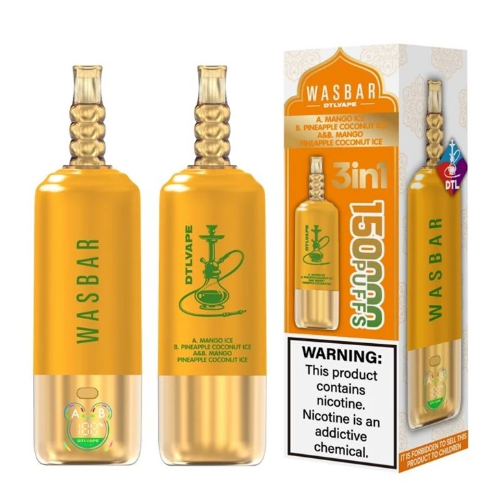 WASBAR DTL 3in1 150000 Shisha manufacturers